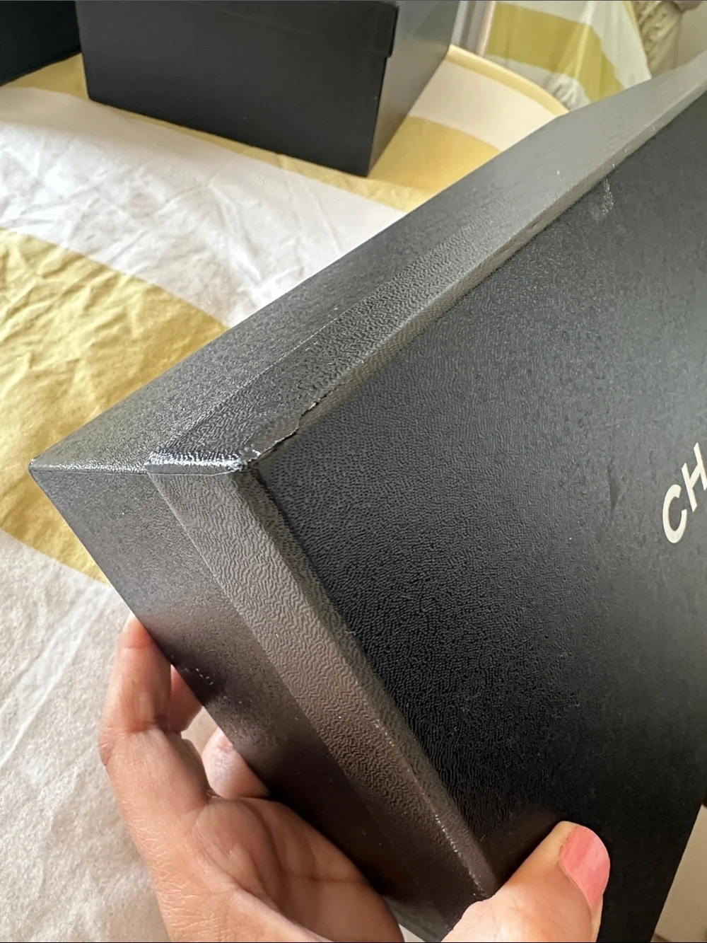 Chanel Classic Black Gift Box